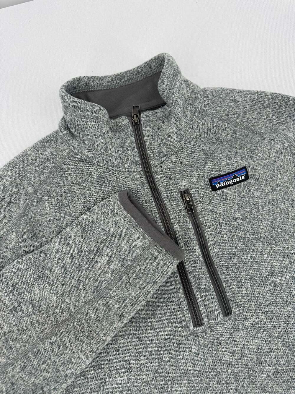 Patagonia Better Sweater 1/4-Zip Fleece Jacket Grey STH